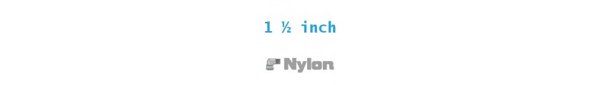 Nylon 1 1/2 inch Fittings